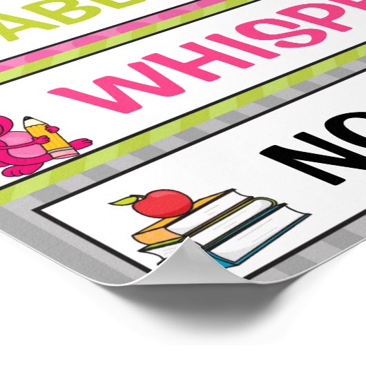 Grafiek van het Spraakniveau van de klas in Monste Poster (Hoek)