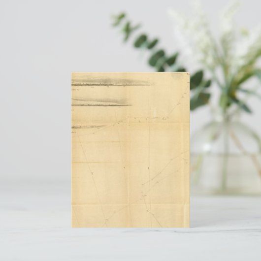 Grafiek van het Zuidpoolgebied Briefkaart (Staand voorkant)