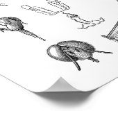 Grafiek van Insecten Poster (Hoek)