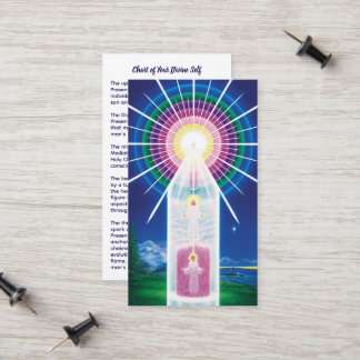 Grafiek van je Goddelijke Zelf Contactkaartje