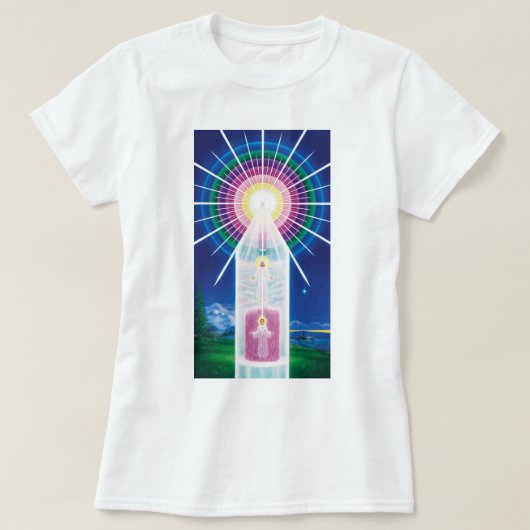 Grafiek van je Goddelijke Zelf T-shirt (Design voorkant)