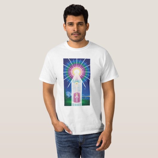 Grafiek van je Goddelijke Zelf T-shirt (Voorkant volledig)