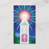 Grafiek van je Goddelijke Zelf Visitekaartje (Voorkant)