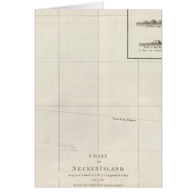 Grafiek van Necker Island (Voorkant)