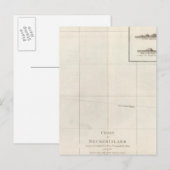 Grafiek van Necker Island Briefkaart (Voorkant / Achterkant)