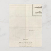 Grafiek van Necker Island Briefkaart (Voorkant)