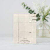 Grafiek van Necker Island Briefkaart (Staand voorkant)