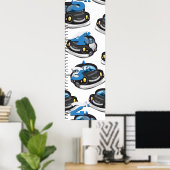 Grafiek van politie groei poster (Thuiskantoor)