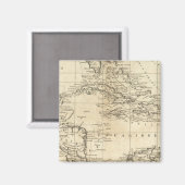 Grafiek van West Indies 2 Magneet (Voorkant / Achterkant)