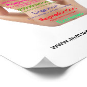 Grafiek voor backzone poster (Hoek)