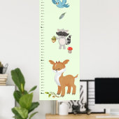 Grafiek voor de groei van bossen poster (Thuiskantoor)