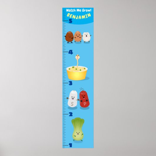 Grafiek voor de groei van cartoon van frituurde no poster (Voorkant)