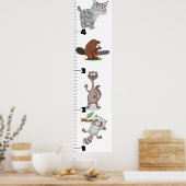 Grafiek voor de groei van cartoon van grappige die poster (Keuken)