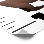 Grafiek voor de groei van cartoon van grappige die poster (Hoek)