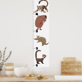 Grafiek voor de groei van cartoon van grappige die poster (Keuken)