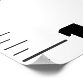 Grafiek voor de groei van cartoon van grappige vog poster (Hoek)