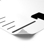 Grafiek voor de groei van cartoon van grappige vog poster (Hoek)