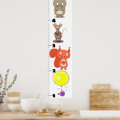 Grafiek voor de groei van cartoons van grappige kn poster (Keuken)