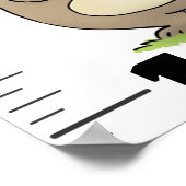 Grafiek voor de groei van cartoons van grappige kn poster (Hoek)