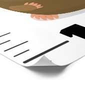 Grafiek voor de groei van cartoons van grappige kn poster (Hoek)