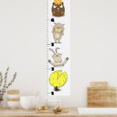 Grafiek voor de groei van cartoons van grappige kn poster (Keuken)