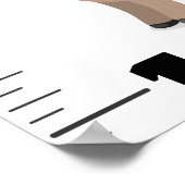 Grafiek voor de groei van cartoons van grappige la poster (Hoek)