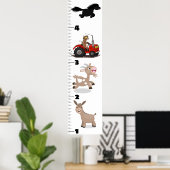 Grafiek voor de groei van cartoons van grappige la poster (Thuiskantoor)