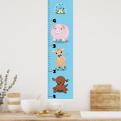 Grafiek voor de groei van cartoons van grappige la poster (Keuken)