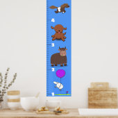 Grafiek voor de groei van cartoons van grappige la poster (Keuken)