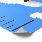 Grafiek voor de groei van cartoons van grappige la poster (Hoek)