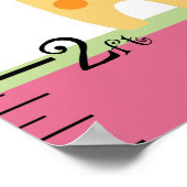 Grafiek voor de groei van gepersonaliseerde Lollip Poster (Hoek)