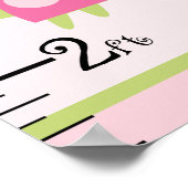 Grafiek voor de groei van gepersonaliseerde tropis poster (Hoek)