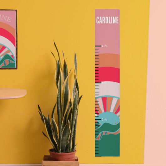 Grafiek voor de groei van kleine meisjes in het kl poster