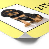 Grafiek voor de groei van Puppies Poster (Hoek)