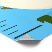 Grafiek voor de illustratie van de cartoon van de  poster (Hoek)