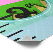 Grafiek voor gameweergave Retro Poster (Hoek)