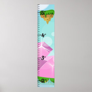 Grafiek voor gameweergave Retro Poster