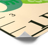 Grafiek voor gepersonaliseerde groei poster (Hoek)