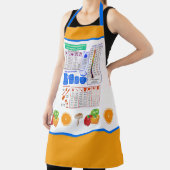 Grafiek voor kleurrijke keuken-conversie schort (Insitu)