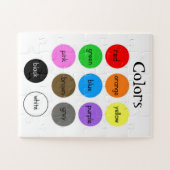 Grafiek voorschoolse kleuren legpuzzel (Horizontaal)