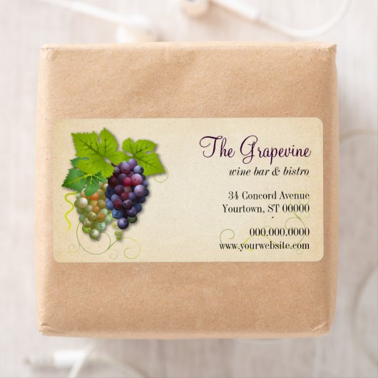 Grafiek Wijnlabel Etiket (Insitu)