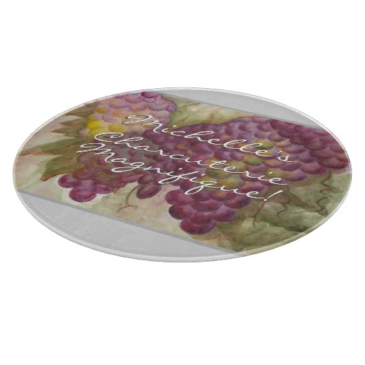 Grafiekcluster Charcuterie Round Cutting Board Snijplank (Hoek)