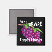 Grafieke familie magneet (Voorkant / Achterkant)