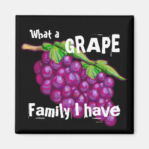 Grafieke familie magneet