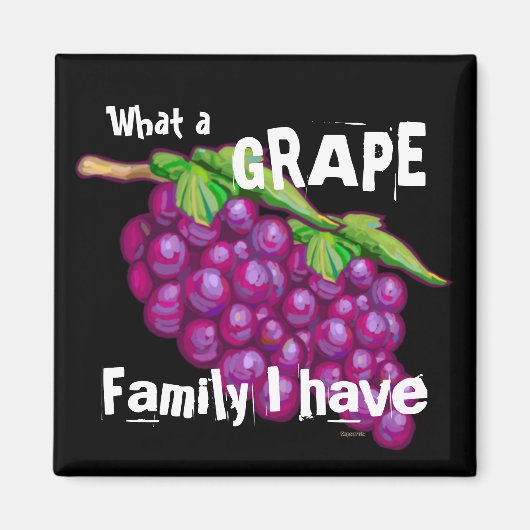 Grafieke familie magneet (Voorkant)