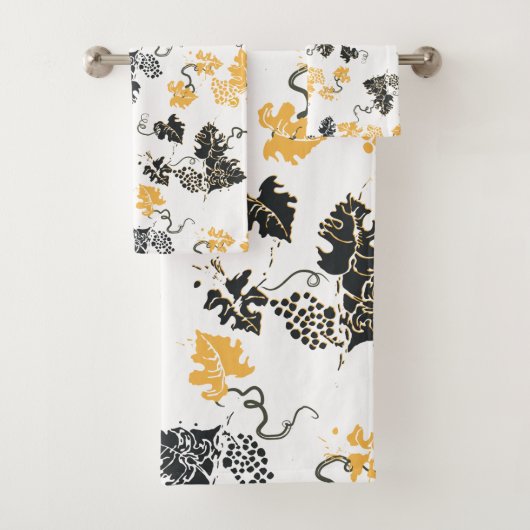 Grafieke lederen handdoek (Insitu)