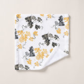 Grafieke lederen handdoek (Wasdoekje)
