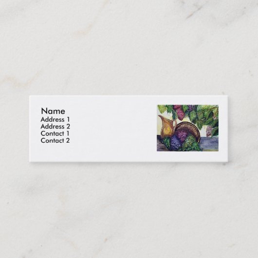 Grafieken & Brass Pitcher Mini Visitekaartje (Voorkant)