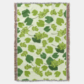 Grafieken en het Patroon van de Bladeren van de Gr Deken (Voorkant Verticaal)