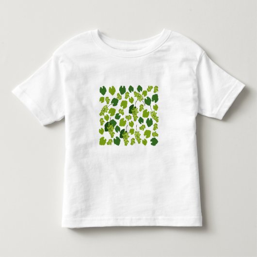 Grafieken en het Patroon van de Bladeren van de Gr Kinder Shirts (Voorkant)